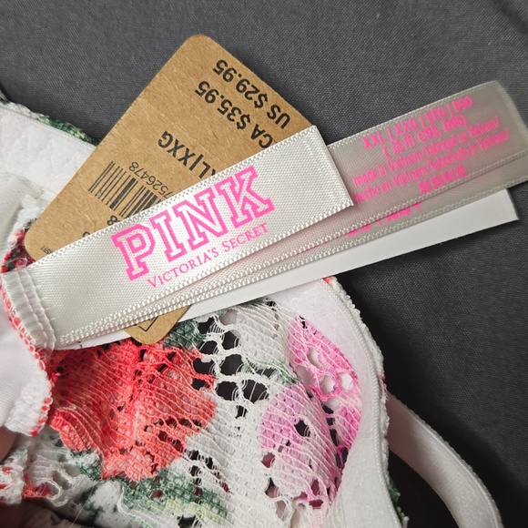 Victoria Secret pink bralette top XXL nwt - Picture 4 of 4